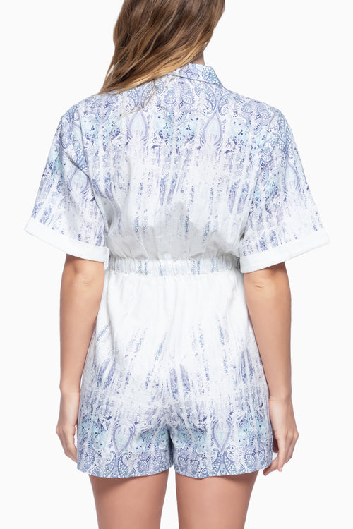 Persian Blue Mathilde Jumpsuit