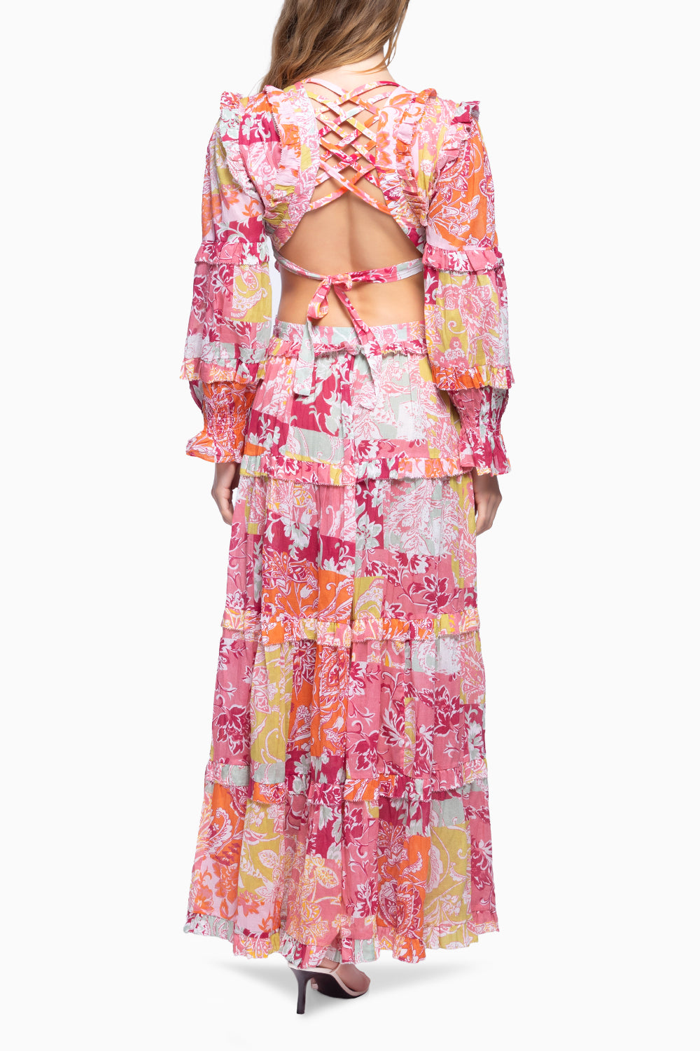 Floral Patch Robe Zoa