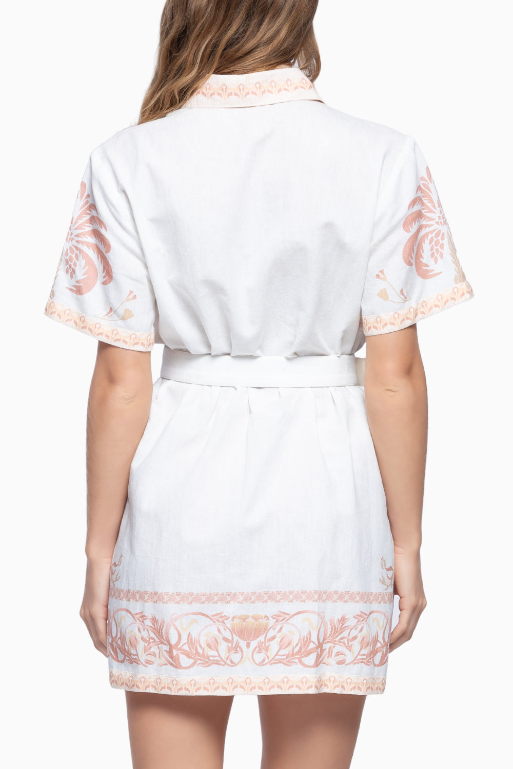 Ivory Palm Tree Robe Alina