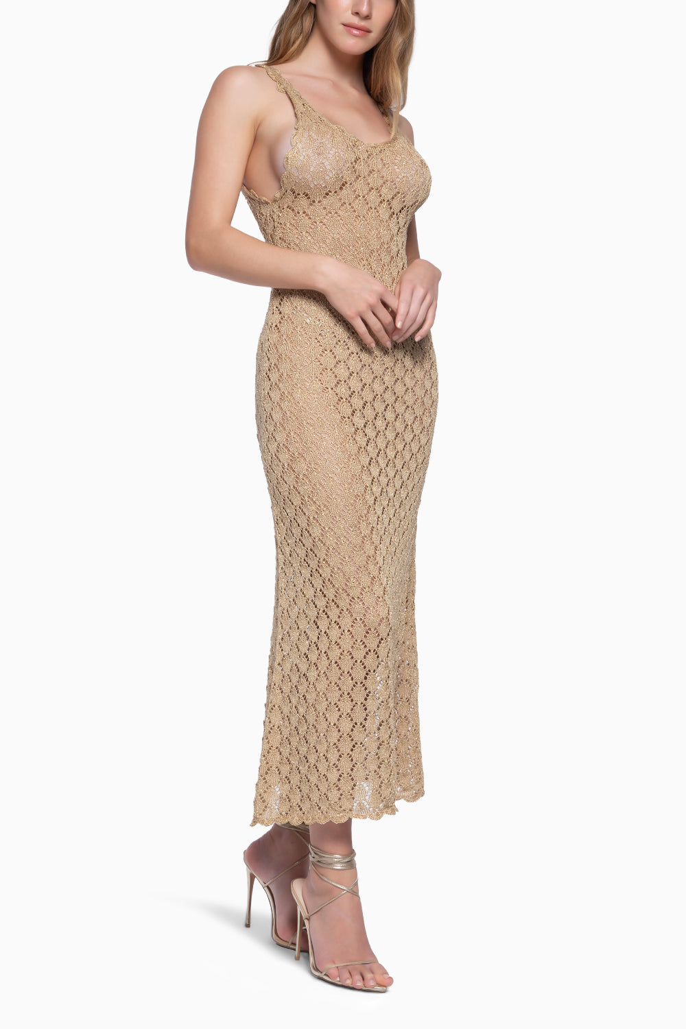 Crochet Dore Paula Robe