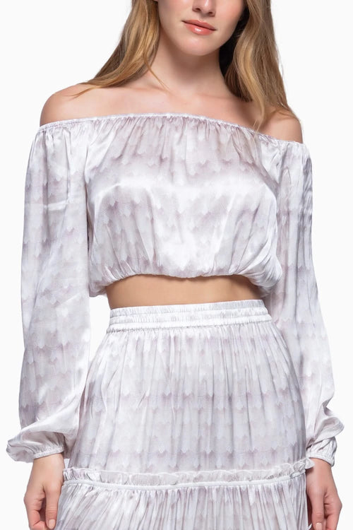 White Peacock Joanna Top and Jupon Marine