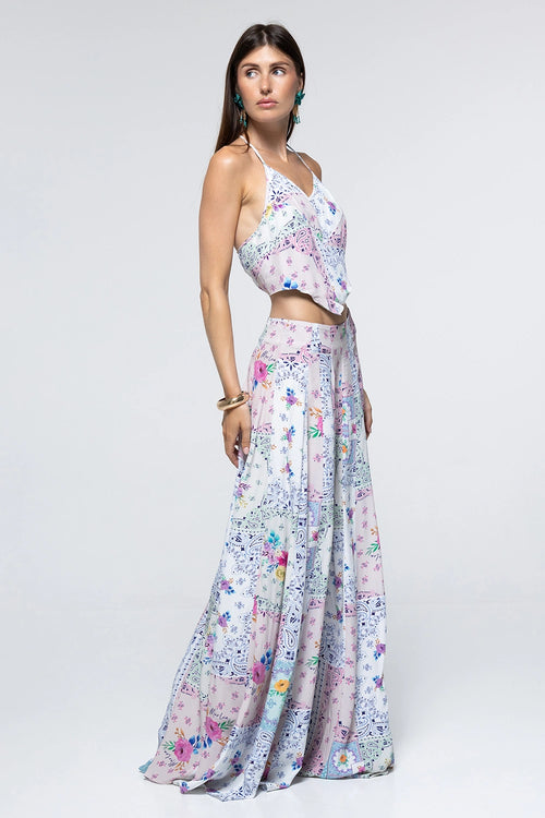 Top Kendall Paisley Floral Patch With Jupe Grace