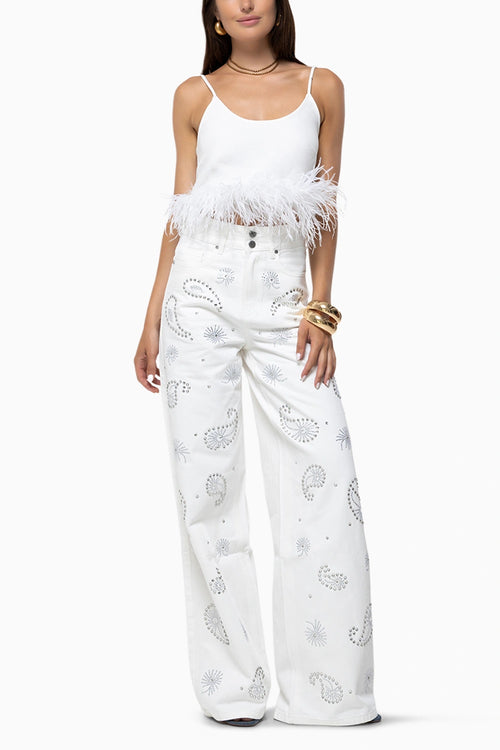 Paisley Blanc Jeans Lara