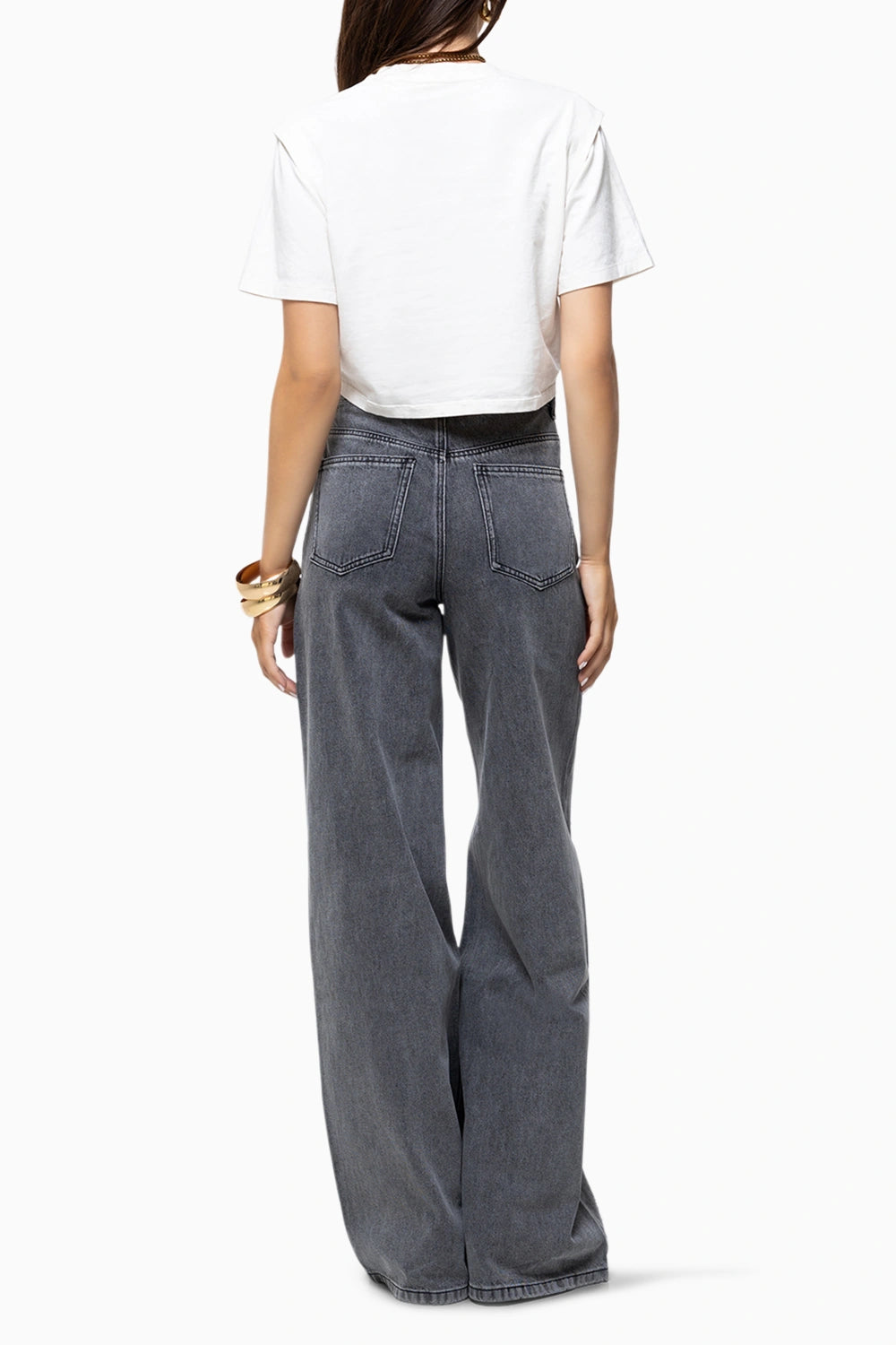 Strass Gris Jeans Lara