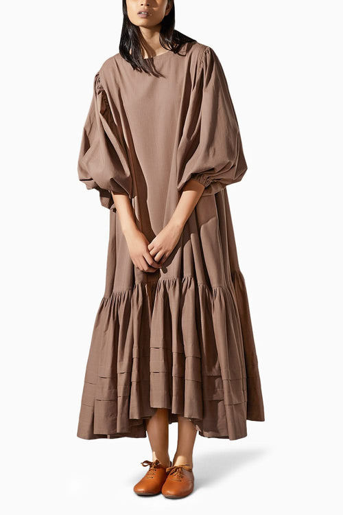 Kaavya Beige Dress