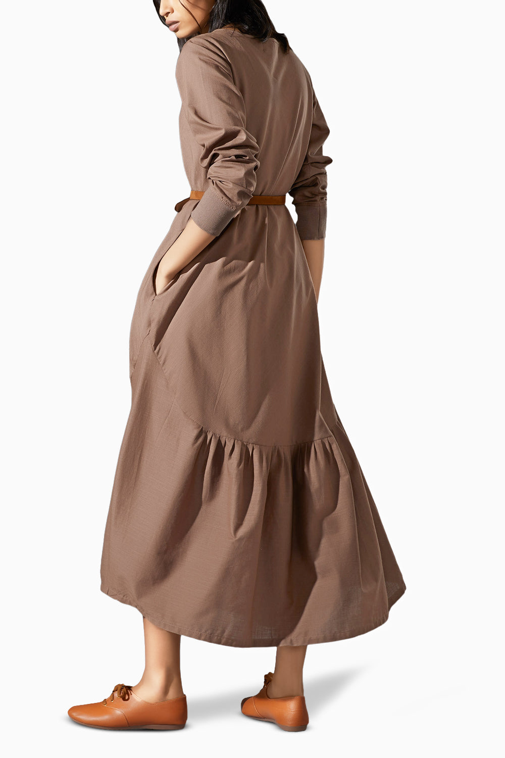 New Aboli Beige Dress