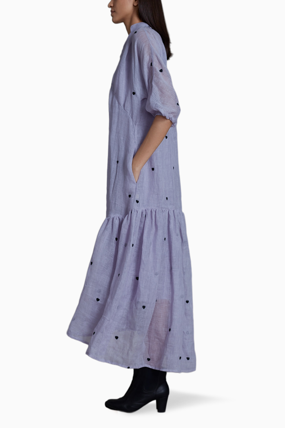 Mati Queen Of Hearts Dress-Lavender