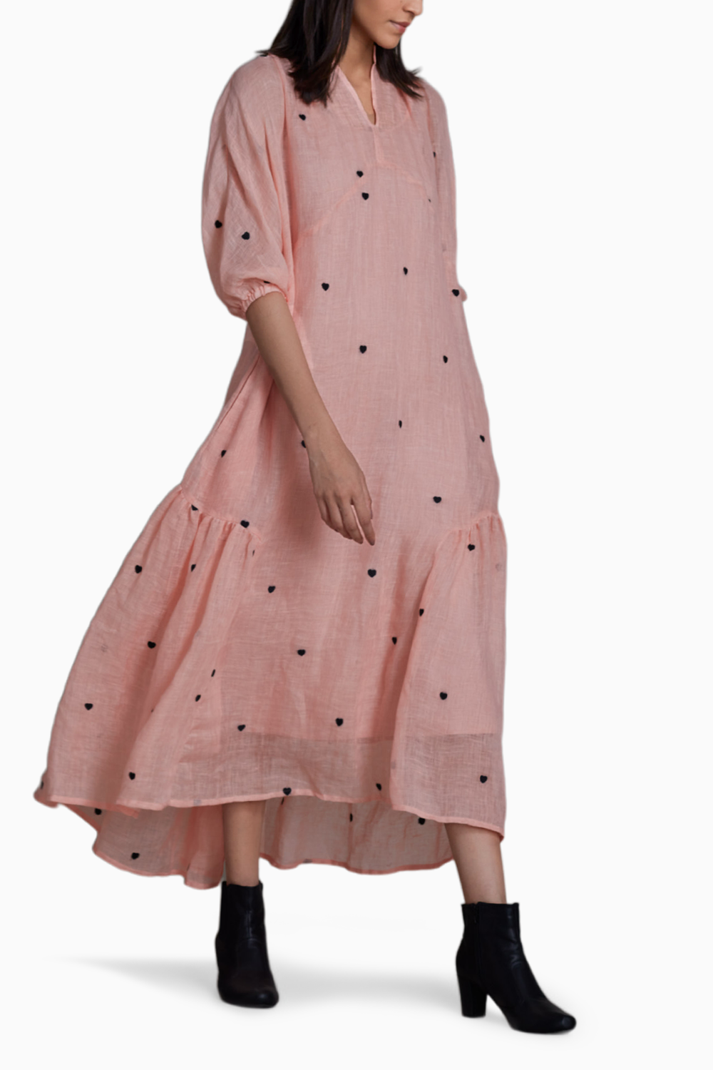 Mati Queen Of Hearts Dress-Pink