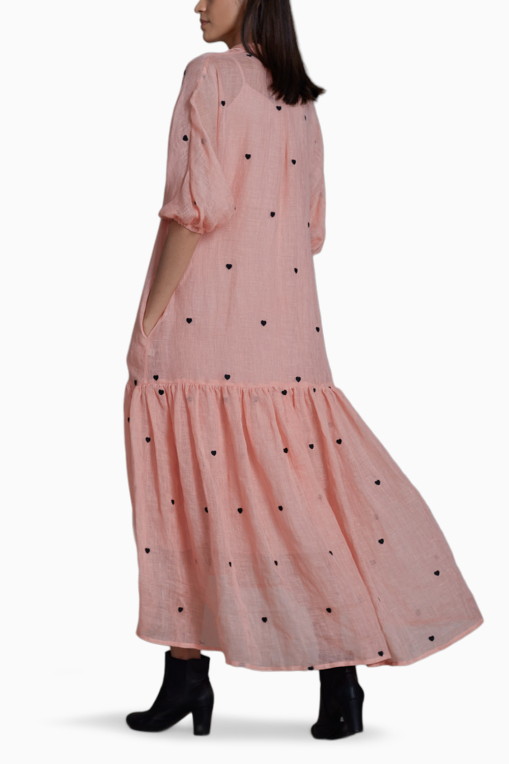 Mati Queen Of Hearts Dress-Pink