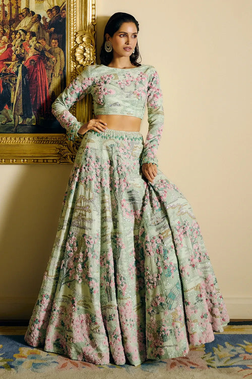 Sakura Mirage Lehenga Set