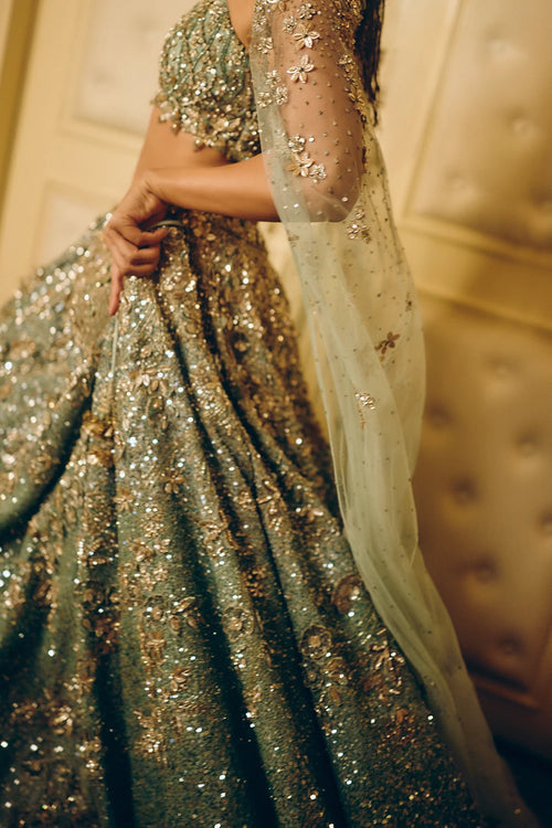 Ethereal Mist Lehenga Set