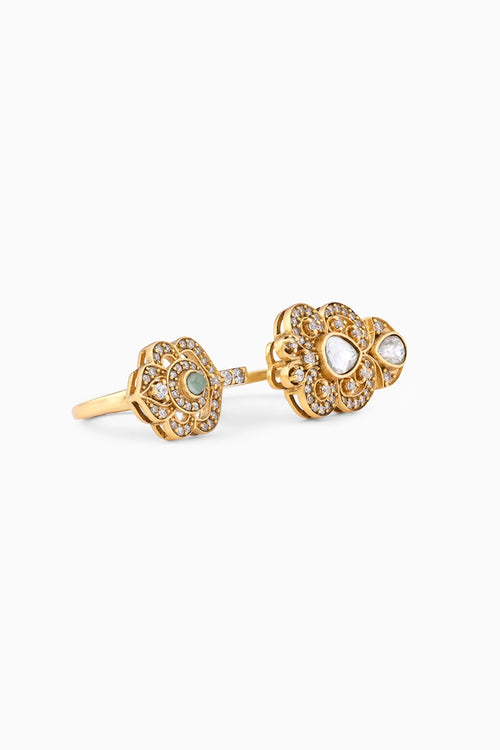 Mehr Double-motif Ring