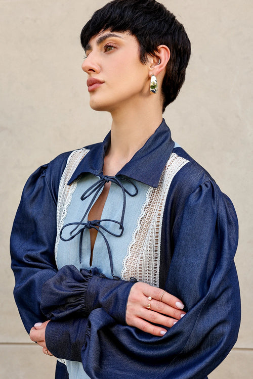 Chambray Dress