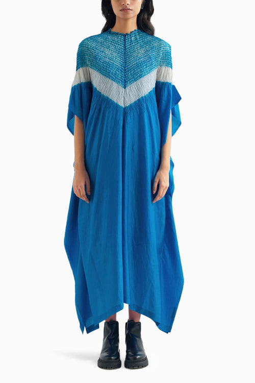 Triangle Methyl Blue Kaftan