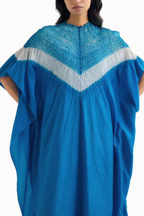 Triangle Methyl Blue Kaftan