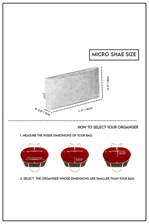 Grey Micro Shae Organiser