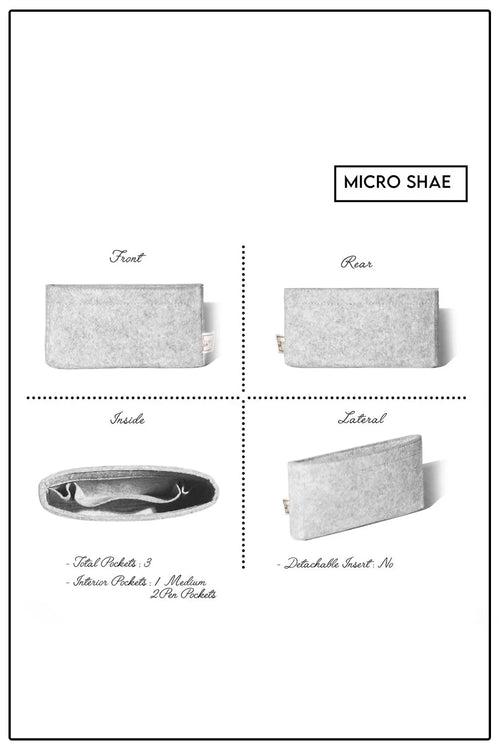 Grey Micro Shae Organiser