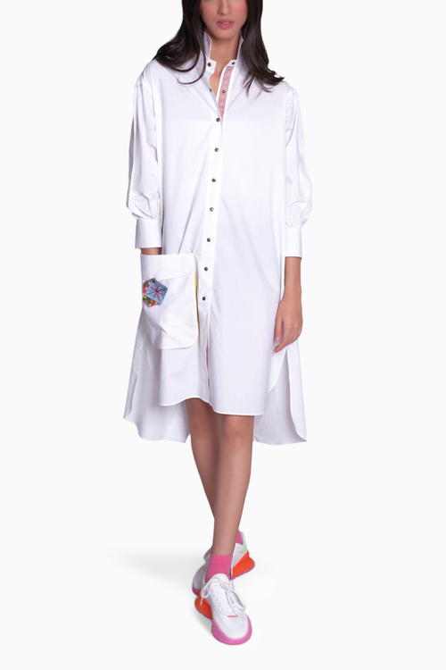 Mihoco White Dress
