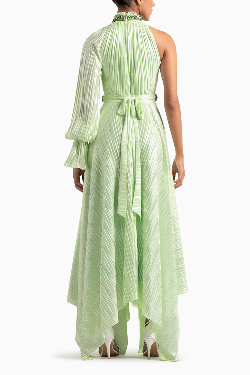 Mint Green Shimmer Dress