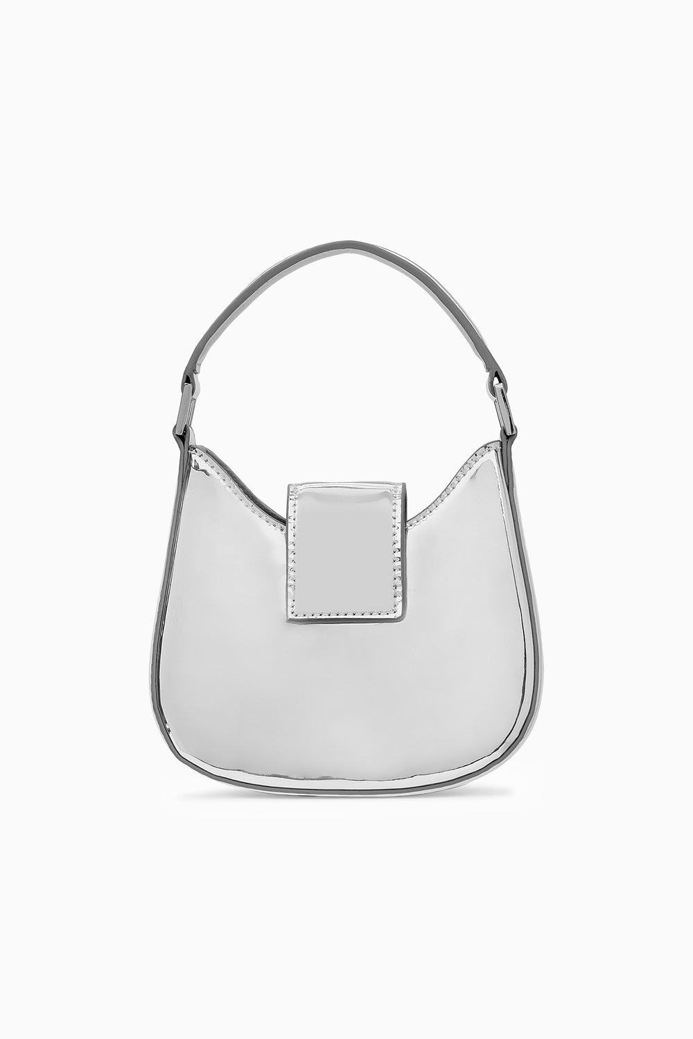 Gigi Mini Silver Crossbody Bag