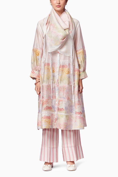 Meadow Kurta and Trousers Coord Set with Scarf