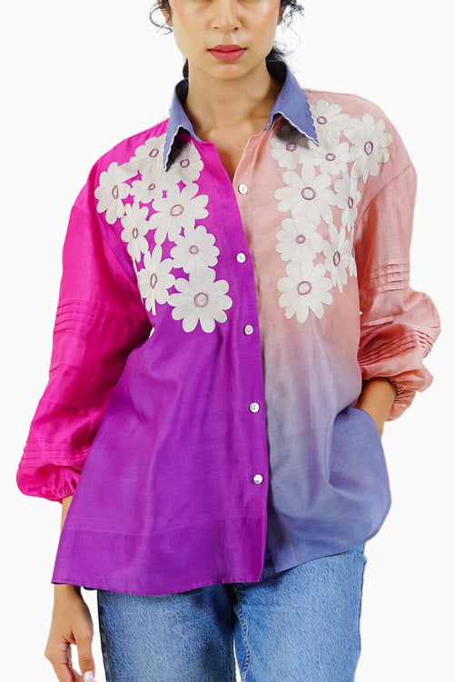Multi-Dye Monarch Shirt