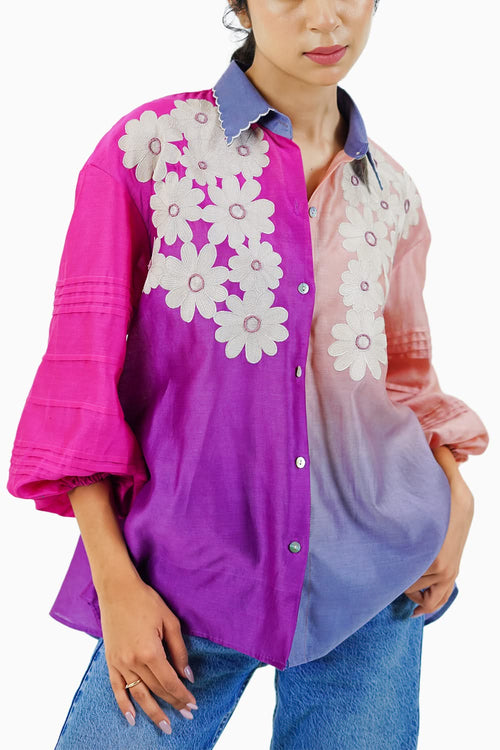 Multi-Dye Monarch Shirt