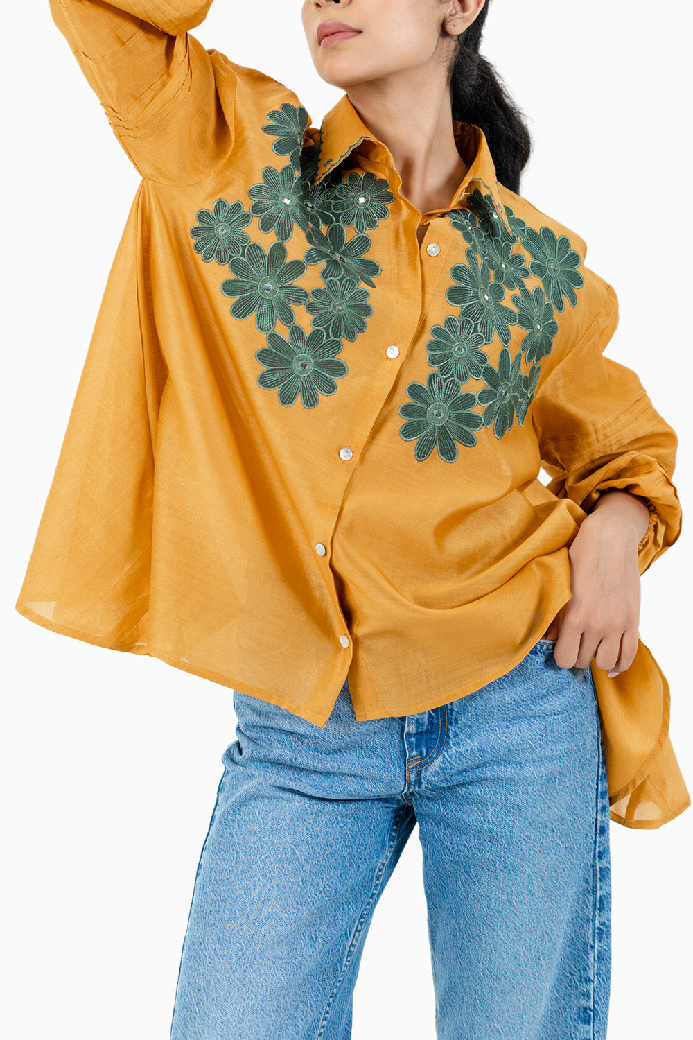 Mustard Monarch Shirt