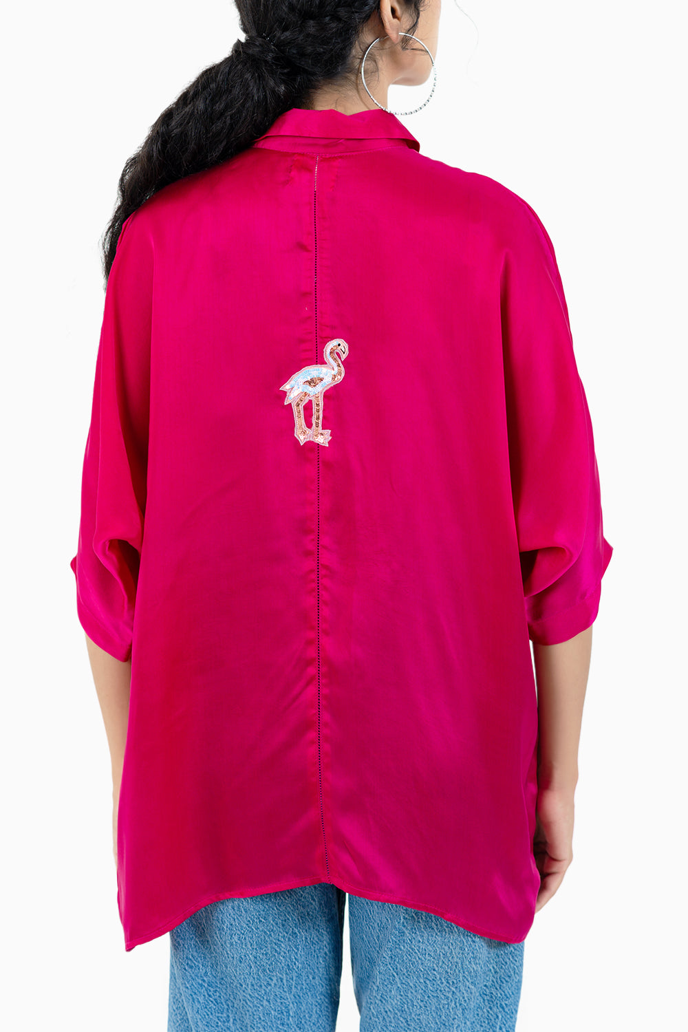 Hot-Pink Moondust Shirt