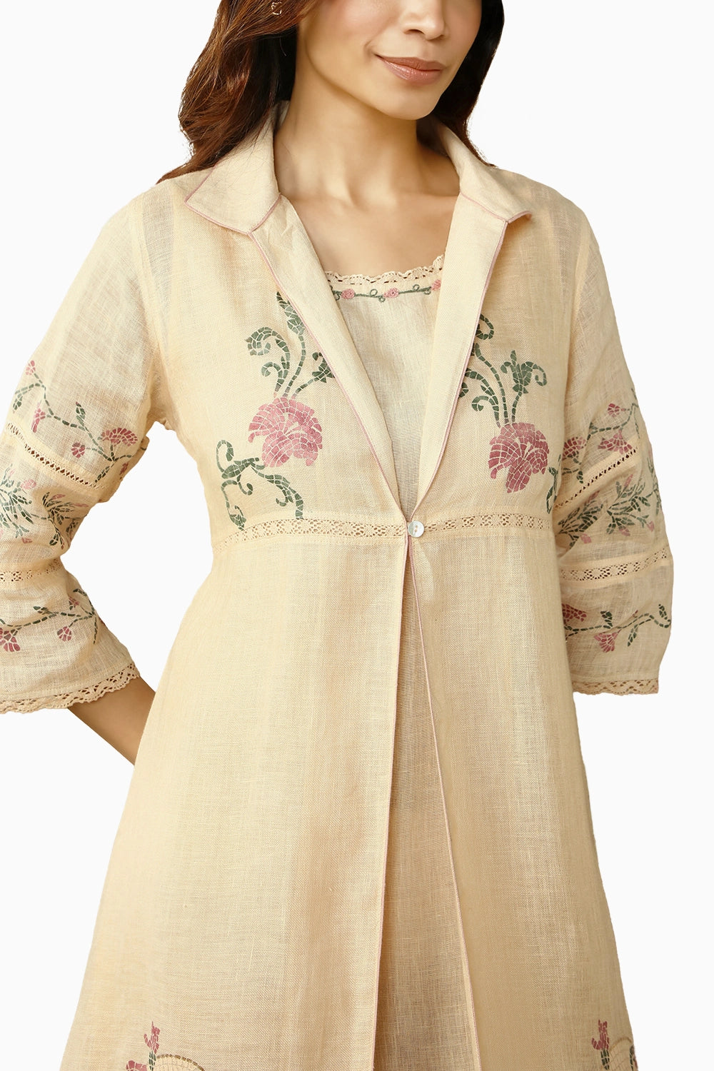 Tuscan Mosaic Floral Kate Jacket Set