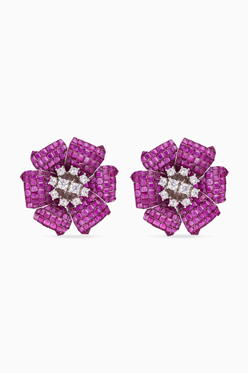 Mystical Petal Cascade Earrings