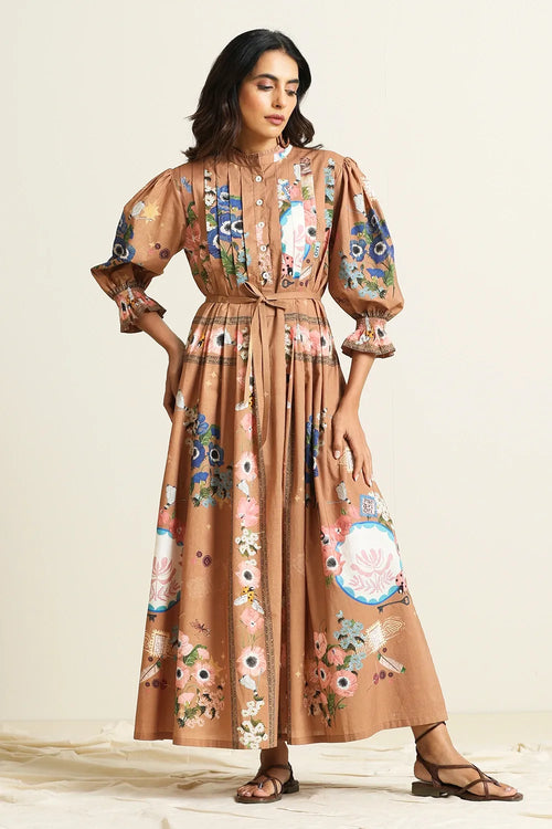 Eden Pleat Dress