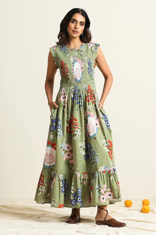 Juniper Green Dress