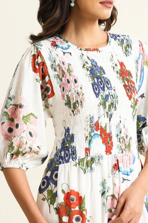 Elara Smock Dress