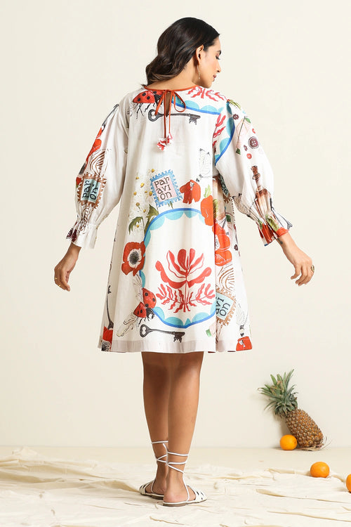 Par Avion Swing Dress