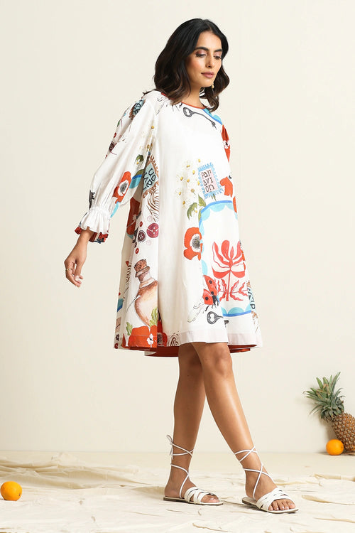 Par Avion Swing Dress