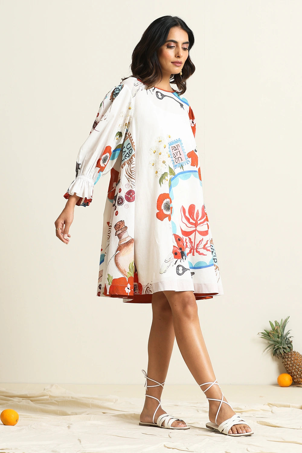 Par Avion Swing Dress