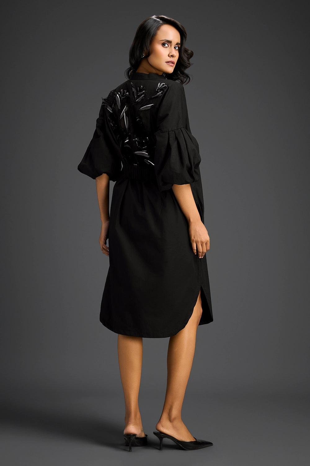 Black Shirt Dress