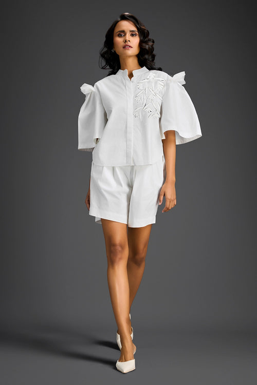 Structured White Co-ord Set