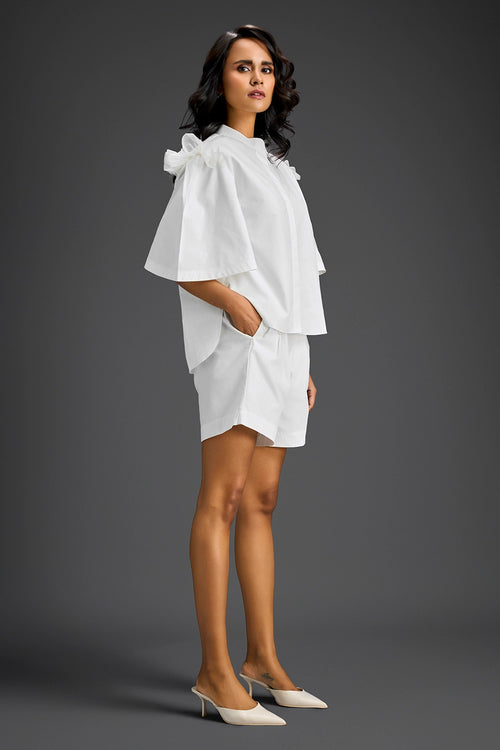 Structured White Co-ord Set