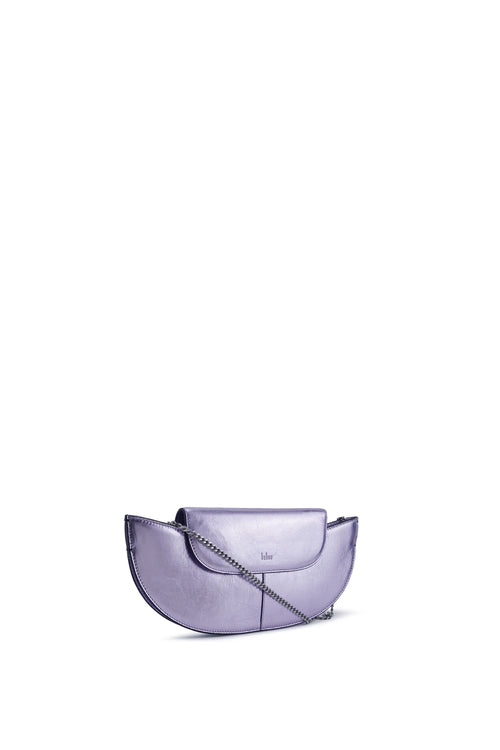 Nadia Thistle Metallic Clutch