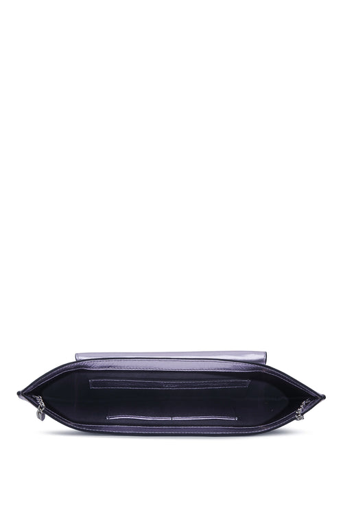 Nadia Thistle Metallic Clutch