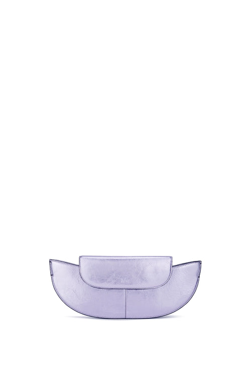 Nadia Thistle Metallic Clutch