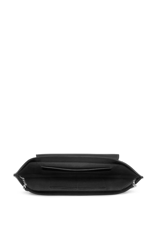 Nadia Black Nappa Clutch Bag