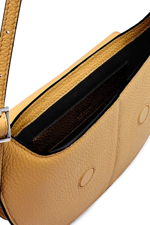 Nadia Pebble Bisque Crossbody Bag