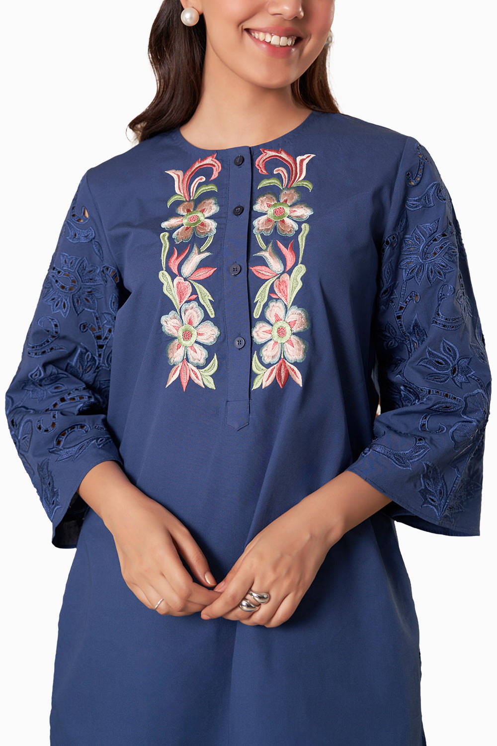 Navya Blue Kurta Set