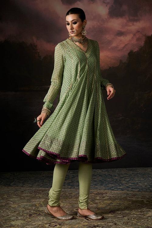 Nina Jade Green Kurta