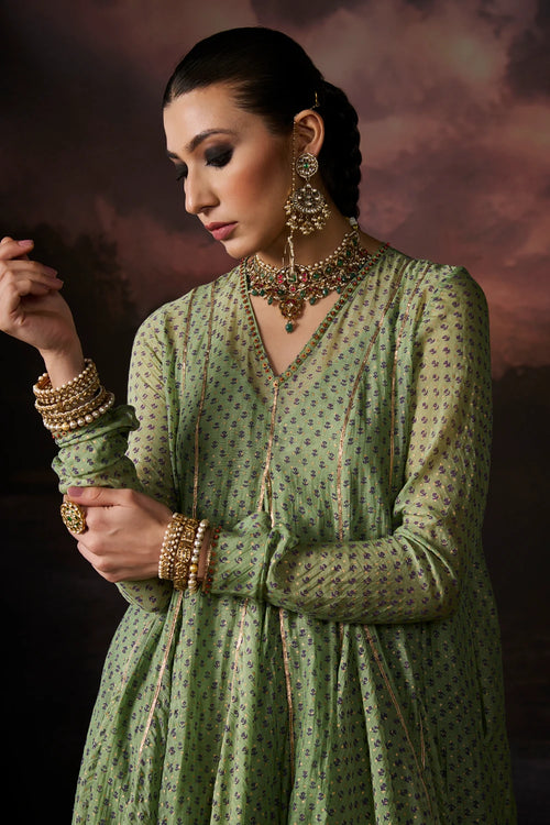 Nina Jade Green Kurta