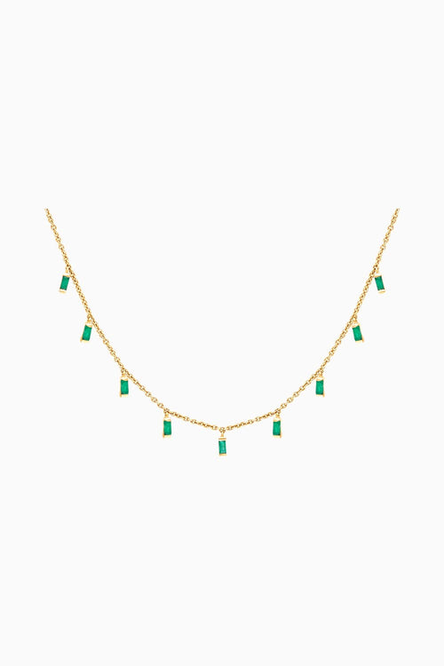 Emerald Collar Necklace