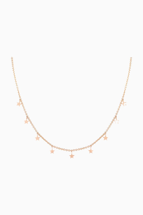 Star Gold Collar Necklace